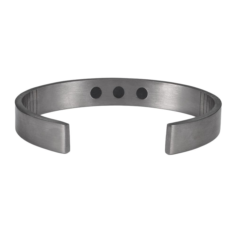 EnerMagiX Titanium Magnetic Bracelet for Women or Men, Titanium Bangle with Magnets, Father's Day Gift for Dad, Husband - BeesActive Australia