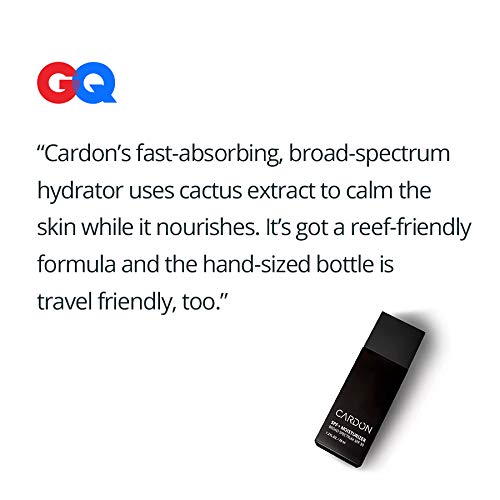 Cardon Men’s Face Sunscreen SPF30 | Lightweight Oil-Free SPF Moisturizer Face Lotion for Men and Women| Reef-Safe Korean Sunscreen | Vitamin E Cactus Extract (2 Bottles - 70ml) 2 Bottles (70ml) - BeesActive Australia