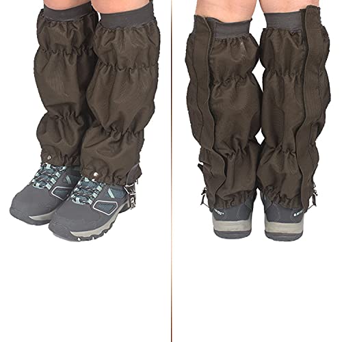 Fnina Thicken Oxford Snake Gaiters Snake Bite Protection Gaiter for Lower Legs Gaiter for Hiking Hunting Snake Proof Waterproof Snow Boot Cover onesize Adjustable Legging for Men and Women,Army green - BeesActive Australia