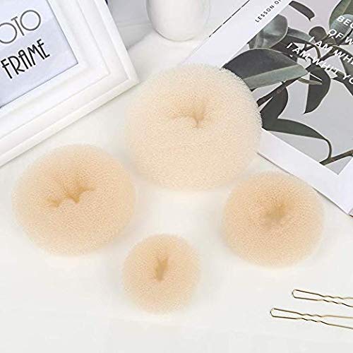 Teenitor Bun kit with 20pcs Blonde Girls Bun Net, 4pcs Hair Bun Maker and 20pcs U Shaped Hair Pins - BeesActive Australia