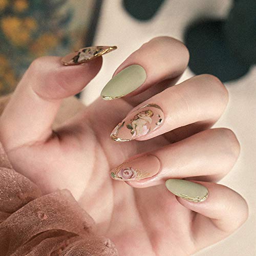 COOVIE Angel Decals Nail Art Foils Transfer Sticker Nail Art Supplies Baby Angel patterns for Nail DIY Decoration (10 Sheets) - BeesActive Australia