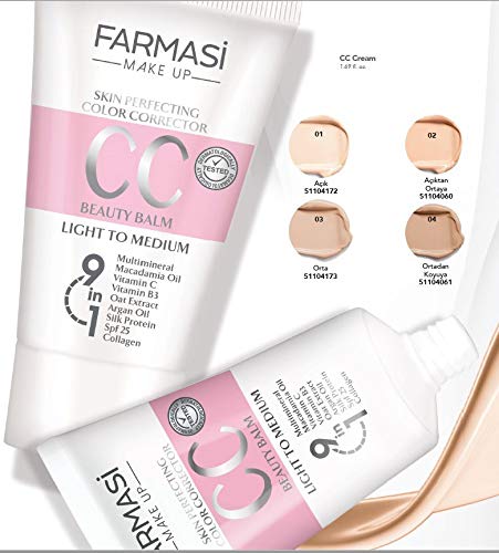 Farmasi Make Up Cc Cream 50 Ml (2018)  Medium - BeesActive Australia