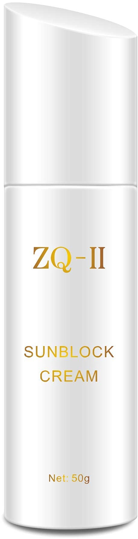 ZQ-II Sunblock Cream, Hydrating Facial Sunscreen with Broad Spectrum UVA/UVB SPF50+++,Zinc Oxide & Titanium Dioxide for Daily Radiation Protection, Lightweight, Non-Greasy, Unscented, 1.7 Fl Oz - BeesActive Australia