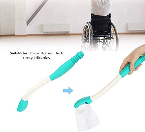 Toilet Aid Easy Wipe, Long Range Comfort Wipe Handle Range Comfort Bottom Wiper Holder Toilet Paper Tissue Grip Wiping Helper - BeesActive Australia