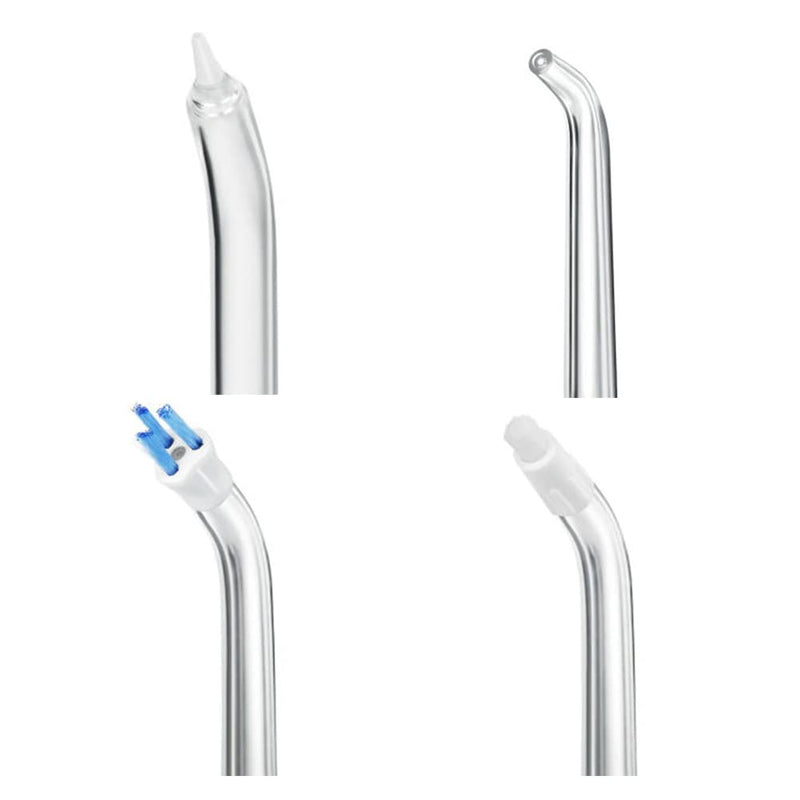 Jerilla 6pcs Oral Irrigator Nozzle Set Replacement Jet Tips Compatible with Waterpik Water Flosser WP-100 WP-250 WP-450 WP-560 WP-660 WP-811 WP-900 WP-940 - BeesActive Australia