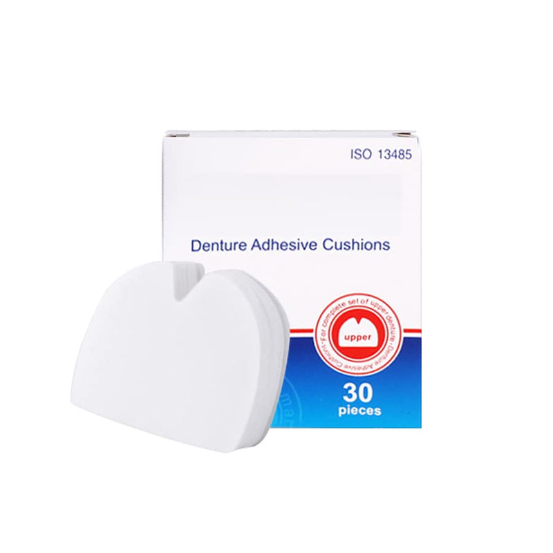 Denture Adhesive Cushion(Upper) 120 Pads(4 Pack) Zinc Free Long-lasting Denture Adhesive Cushion Denture Adhesive Pad For Hold and Food Seal - BeesActive Australia