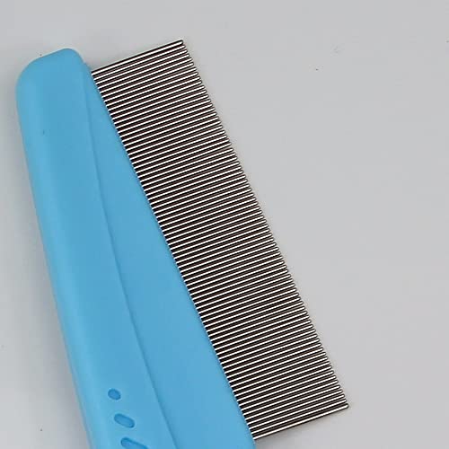RHINORO (Pack of 2) Head Hair Flea Lice Louse Nits Aggs Nitty Fine Plastic Metal Handled Brush Comb Combs Remover - BeesActive Australia