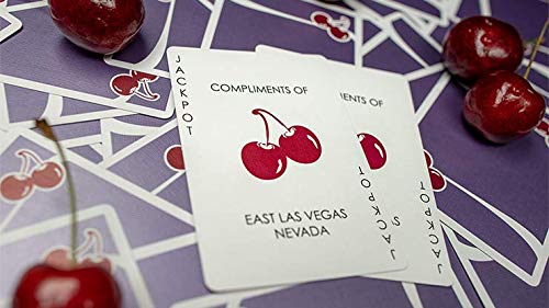 MJM Cherry Casino Fremonts (Desert Inn Purple) Playing Cards by Pure Imagination Projects - BeesActive Australia