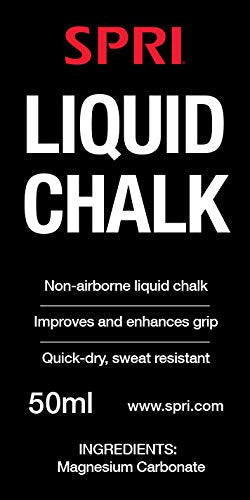 SPRI Liquid Chalk 50ml Bottle - Works as Gym Chalk, Lifting Chalk, Rock Climbing Chalk - BeesActive Australia