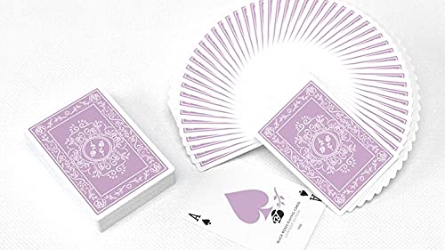 Murphy's Magic Supplies, Inc. Black Roses Lavender (Marked) Edition Playing Cards - BeesActive Australia
