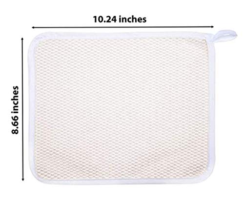 Premium Bath Washcloth Packages (10 Pcs) - 3 Pack Double-Sided Exfoliating Wash Towels Bath Washcloths, 2 Hamman Scrubbing Gloves with 5 Big Size Genuine Korean Exfoliating Towels - BeesActive Australia