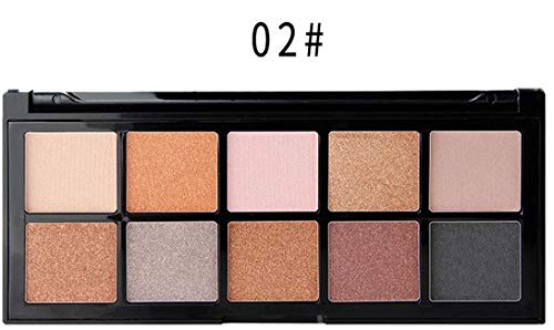 Beauty Creations 9 Colors Eyeshadow Tin Palette Case (Bare Naked) - BeesActive Australia