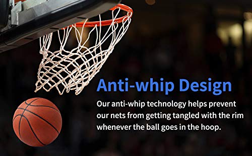 Basketball Net, Swish Extra Heavy Duty Basketball Net, and Durable in All Weather - 12 Loops - BeesActive Australia