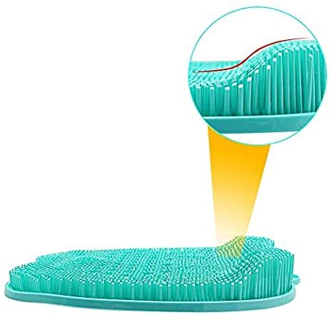 Silicone Foot Brush Scrubber Massager Shower Foot Brush Deep Clean Exfoliate Spa Increases Circulation - BeesActive Australia