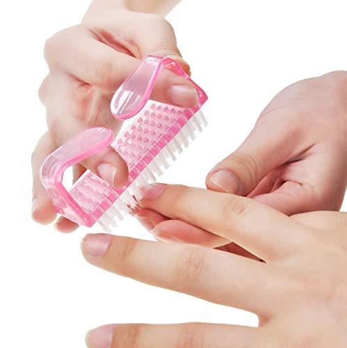 3pcs Handle Grip Nail Brush, Fingernail Scrubbing Cleaning Brushes，Pedicure Brushes for Toes and Nails Cleaner - BeesActive Australia