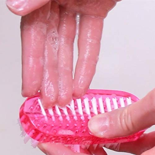 Two-sided Hand and Nail Brush Fingernail Brush Scrub Cleaning Brush for Toes (4 pack) - BeesActive Australia