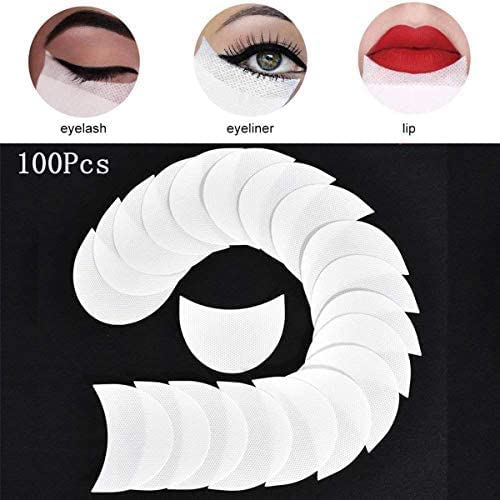 100 PCS Eyeshadow Pads,Eye Shadow Shield Protector Pads for Eyes Lips Makeup Application Tool - BeesActive Australia