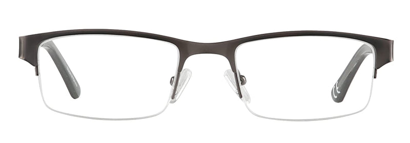 Amcedar Metal Half-Frame Reading Glasses Men 5-Pack Spring Hinges Stainless Steel Material Sun Readers 1.00 5 Pairs Mix 1.0 x - BeesActive Australia