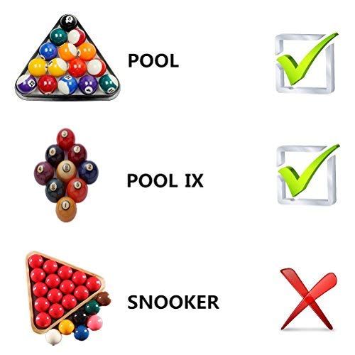 Loto AAA-Grade PRO Cup Standard Pool-Billiard Cue Ball with 6 Dots (2-1/4'', 6 oz) Blue - BeesActive Australia