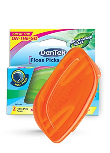 DenTek 3-in-1 on the Go Floss Picks & Cases, ideal for easy dental hygiene on the go as you travel - BeesActive Australia
