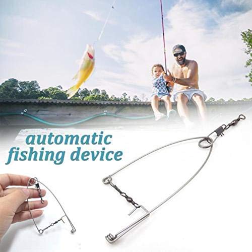 COPYLOVE 5/10Pcs Automatic Fishing Hook at top Speed, God Hook,Trigger Spring Fishing Hook Setter Bait Bite Triggers The Hook to Catch The Fish Automatically for Big Fish 10Pcs - BeesActive Australia