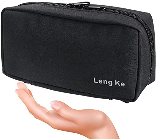 Portable Insulin Travel Bag,ONEGenug Medical Care Protector Case Organizer Medical Bag for The Diabetic (Black+2 Ice Packs) Black+2 Ice Packs - BeesActive Australia