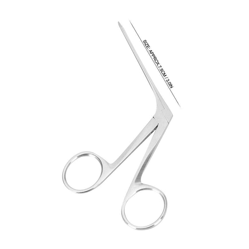 Ear Forceps, Professional Stainless Steel Ear Picking Pliers Aural Forceps for Ear Cleaning - BeesActive Australia