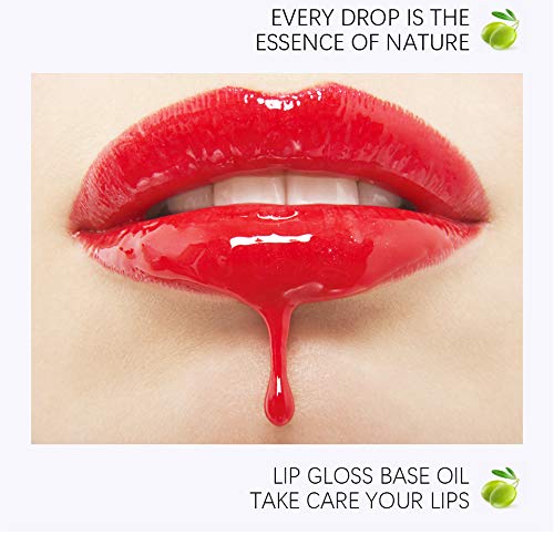 Ibcccndc Diy Lip Gloss Material Food Grade Olive Oil Essence Oil Base Oil For DIY Lip Gloss Making(2pcs) - BeesActive Australia