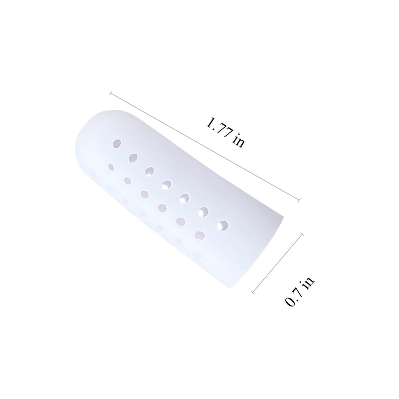 HioIoiH Finger Caps with Hole, Finger Cot Protectors Sleeves, Relief from Pain of Finger Tips Cracked, Arthritis - BeesActive Australia