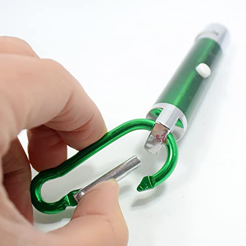 6PCS Mini Red Laser Pointer Cat Toy Interactive Training Tools White LED Torch Light Pet Supplies - BeesActive Australia