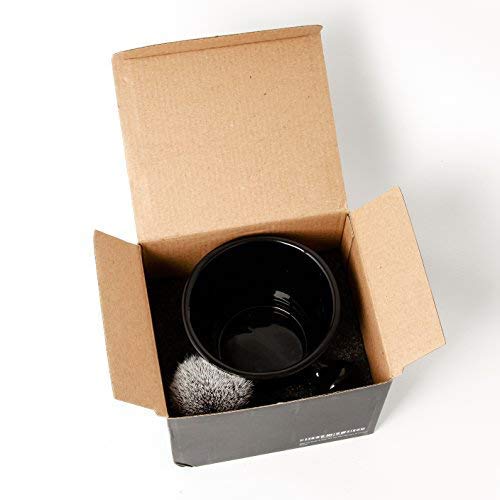 Shaving Brush & Bowl Gift Set | BENNY'S | Luxury Quality | Men's Gift Idea | Ideal for Travel | Shaving Bowl & Shaving Brush - BeesActive Australia