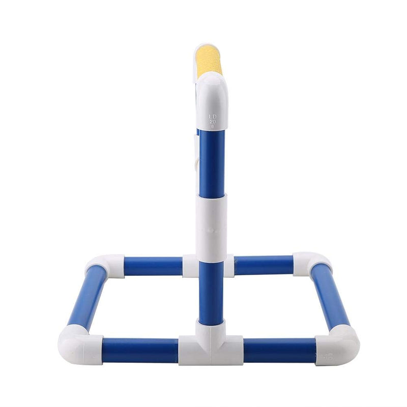 Parrot Training Stand Pet Bird Table Perch Stands PVC Bird Standing Platform Bird Shower Bath Stand Rack Standing Gym Training Grinding Toy Playstand Holder Scrub - BeesActive Australia