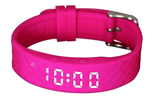 Pink Pivotell Vibratime Vibrating Pill Reminder Alarm Watch - with up to 12 Daily Alarms - BeesActive Australia