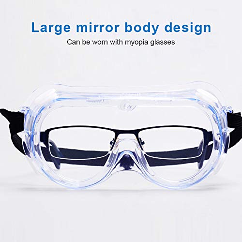 [AUSTRALIA] - Safety Goggles Eye Protection Anti Fog Over Glasses Scratch Resistant Vented 1 