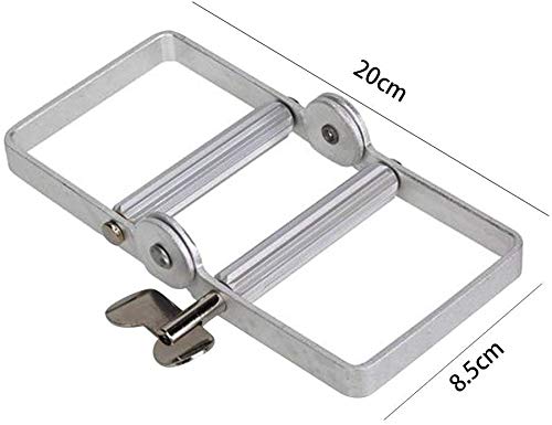 Yrlehoo Toothpaste Squeezer Metal Tube Squeezer Tool Wringer for Toothpaste Paint Tube Hair Color Dye Hand Cream - BeesActive Australia