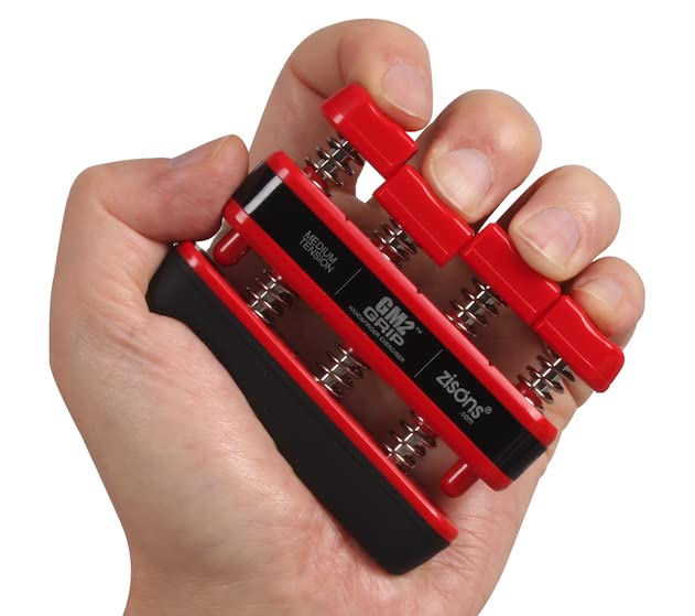 GM2 Grip Exerciser, Hand Exerciser, Finger Exerciser. Options 9LB(Black) 7LB(Red) 5LB(Blue) - BeesActive Australia