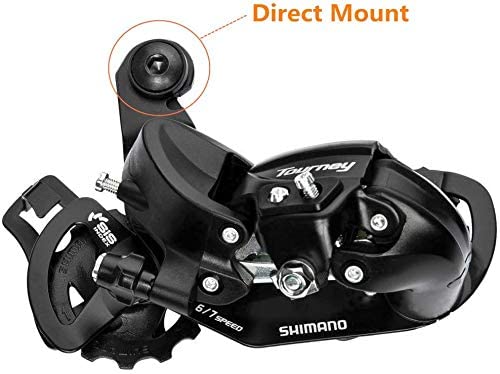 MEGHNA Shimano Tourney RD-TY300 6/7-Speed Rear Derailleur Road MTB Bike Mountain Bike Direct Mount - BeesActive Australia