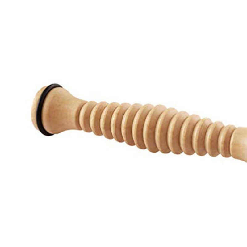 Exceart Wooden Foot Roller Massager Plantar Fasciitis Relief Wood Cellulite Muscle Foot Back Leg Massager Roller Acupressure Point Roller - BeesActive Australia