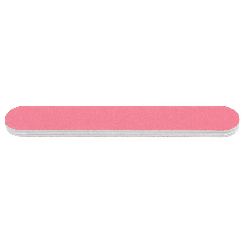 ForPro Pink Mini Foam Board, 280/400 Grit, Double-Sided Manicure Nail File, 3.5” L x .5” W, 50-Count - BeesActive Australia