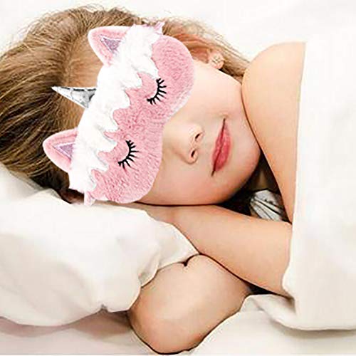 6 Packs Eye Mask for Sleeping Annimal Eye Mask Plush Cartoon for Adult Child Animal - BeesActive Australia