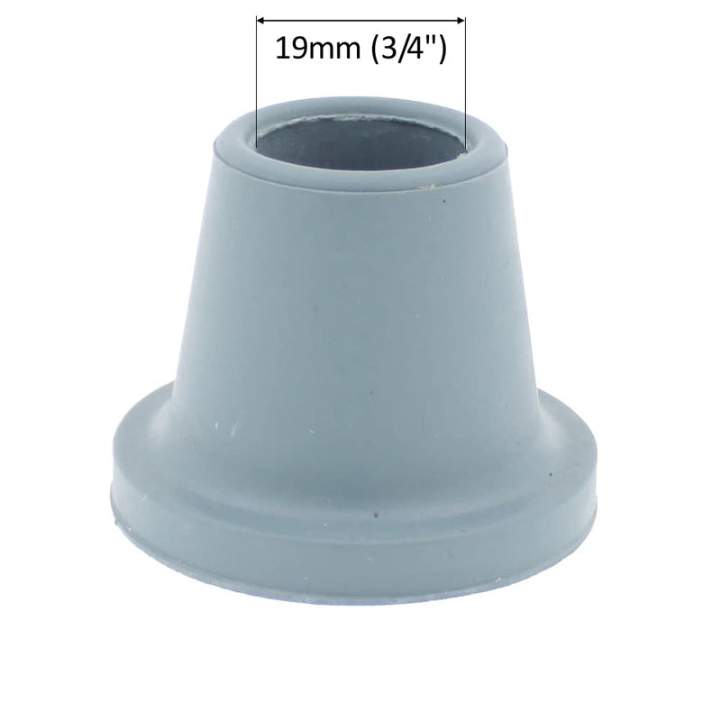 Qty: 4x Replacement Large Based 19mm (3/4") Ferrules for Bath & Shower Stools - by Lifeswonderful - BeesActive Australia
