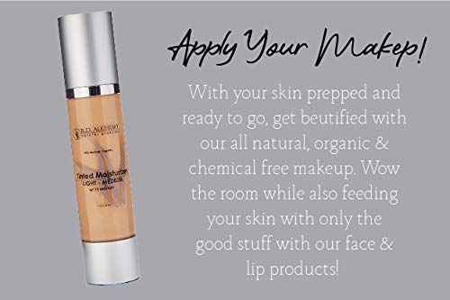99% Natural & Organic Tinted Moisturizer Light-Medium Shade with SPF. Best BB and CC cream for Normal to Dry Skin. Coverage for Dark Circles & Blemishes, Reduced Pore Size, & Less Acne Breakouts. - BeesActive Australia