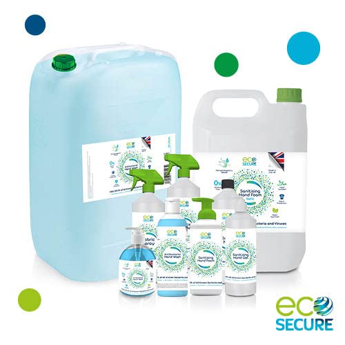Ecosecure Hand Sanitiser Gel Alcohol-Free 100 ml Kills 99.99% of All Known Bacteria and Viruses - Great for Schools, Hospitals, Home & Office - Manufactured in the UK - Up to 6 Hour Protection* 100 ml (Pack of 1) - BeesActive Australia