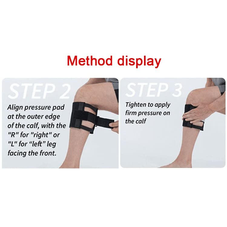 PURDU Sciatica Pain Relief Brace Devices Products Plus Sciatic Brace for Sciatica as Seen on TV Knee Braces for Knee Pain Women Men Lower Back Pain Relief Products for Both Left&Right Knee BLACK-1PACK - BeesActive Australia