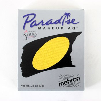 Mehron Makeup Paradise AQ Refill (.25 Ounce) (Yellow) - BeesActive Australia