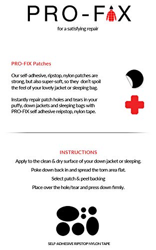 Down Jacket Repair Patches (Self-Adhesive) - BeesActive Australia