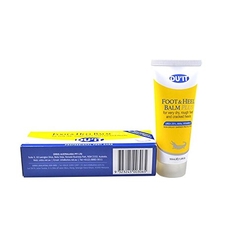DUIT Foot & Heel Balm Plus 50ml to eradicate the stubborn cases of dry, rough, cracked & hard thickened skin, made in Australia - BeesActive Australia