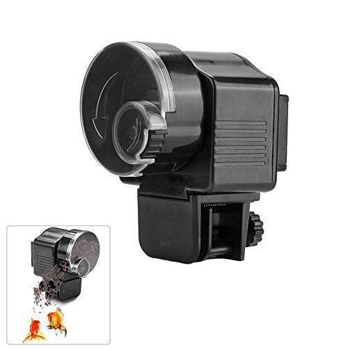 Home Aquarium Fish Tank Automatic Food Feeder Timer Black - BeesActive Australia