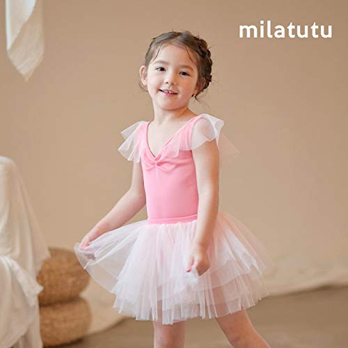 [AUSTRALIA] - MILATUTU Girls Ballet Tutu Skirt Coral Pink 
