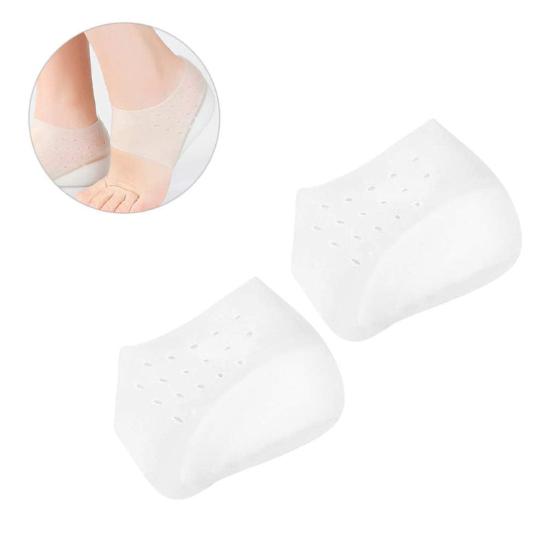 SUPVOX Height Increase Insoles Silicone Heel Pads Cover Soft Gel Heel Lift Pads Heel Cushion Inserts for Women Men (5.5cm) - BeesActive Australia